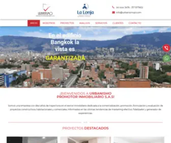 Urbanismopi.com(URBANISMO PROMOTOR INMOBILIARIO S.A.S) Screenshot