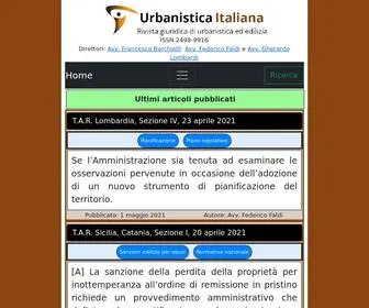 Urbanisticaitaliana.it(Index) Screenshot