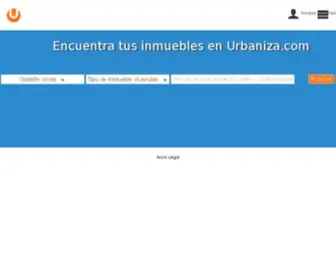 Urbaniza.com(Portal inmobiliario Viviendas en venta y en alquiler) Screenshot