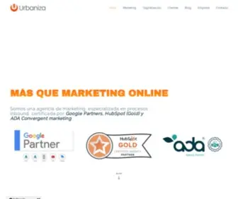 Urbanizainteractiva.com(Marketing digital) Screenshot