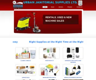 Urbanjanitorialsupplies.com(Just another WordPress site) Screenshot