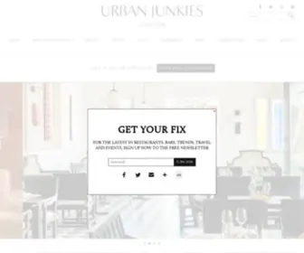 Urbanjunkies.com(Urban Junkies London) Screenshot