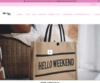 Urbanlayce.com(Online Boutique) Screenshot