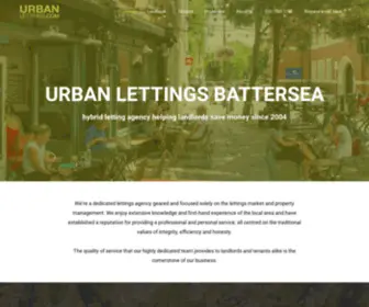 Urbanlettings.com(Battersea Letting Agent) Screenshot