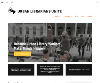 Urbanlibrariansunite.org(Urban Librarians Unite) Screenshot