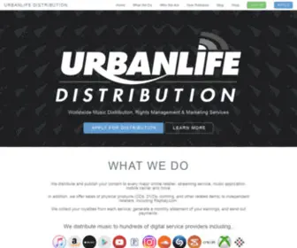 Urbanlifedistribution.com(Urbanlife Distribution) Screenshot