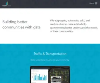 Urbanlogiq.com(Data analytics for Government. UrbanLogiq) Screenshot