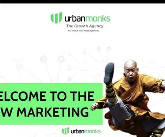 Urbanmonks.io(Digital Marketing for Awesome Startups) Screenshot