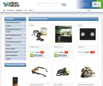 Urbannatura.com(Tienda Online de acuarios) Screenshot