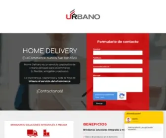 Urbano-Homedelivery.com(Home Delivery Urbano su servicio especializado en E) Screenshot