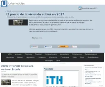 Urbanoticias.com(People & Properties agencia inmobiliaria) Screenshot