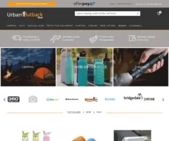 Urbanoutback.com.au(Camping Stores) Screenshot