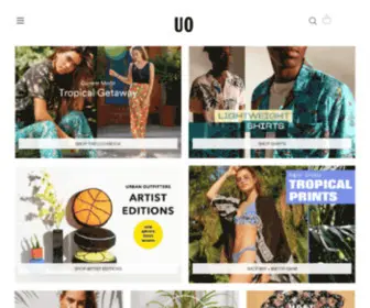Urbanoutfitters.com(Urban Outfitters UK) Screenshot