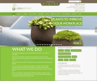 Urbanplanters.co.uk(Office Plants) Screenshot