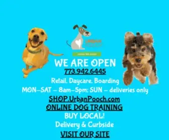 Urbanpooch.com(Urban Pooch Local Pet Food and Supply Store) Screenshot