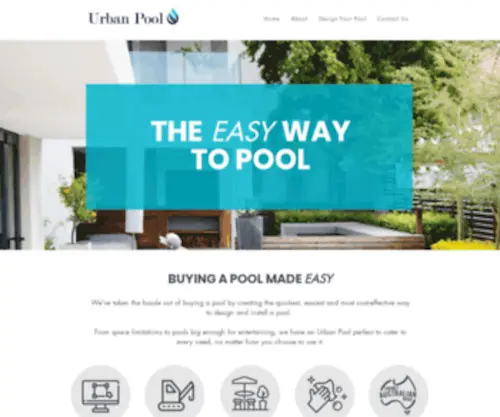 Urbanpool.com.au(Home) Screenshot