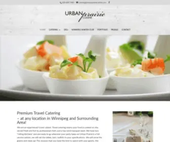 Urbanprairiecuisine.com(Catering Winnipeg) Screenshot