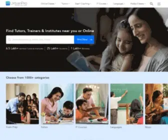 Urbanpro.com(Live Online Tuition with Personal Tutors in CBSE) Screenshot