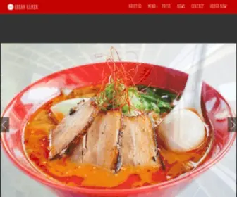 Urbanramen.com(URBAN RAMEN " Modern x Ramen" We make rich broth meets strong smeliing noodle. All our broth) Screenshot