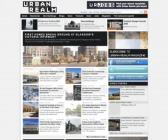 Urbanrealm.com(Architecture and the built environment) Screenshot