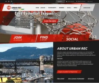Urbanrec.ca(Urban Rec) Screenshot