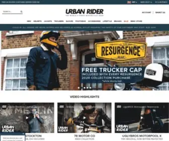 Urbanrider.co.uk(Urban Rider London) Screenshot