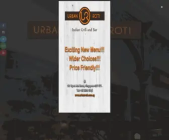 Urbanroti.com.sg(Famous Indian restaurants in Singapore) Screenshot