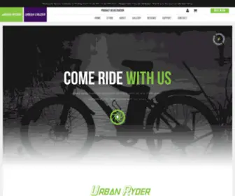 Urbanryder.com(Urban Ryder) Screenshot