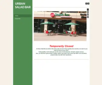 Urbansaladbar.com(Urban Salad Bar) Screenshot