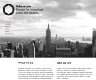 Urbanscale.org(Urbanscale) Screenshot