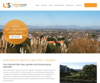 Urbanscapetreeandgarden.nz(Urbanscape Tree & Garden) Screenshot