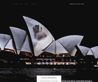 Urbanscreen.com(Projection Mapping on Architecture & Sculptures) Screenshot