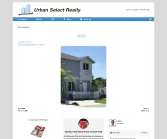 Urbanselectrealty.com(Real Estate Office) Screenshot