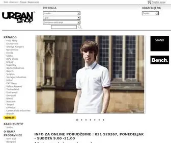 Urbanshop.co.rs(Dobrodošli) Screenshot