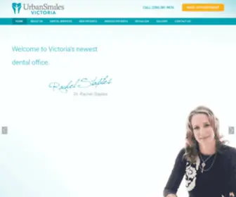 Urbansmilesvictoria.com(Dentist Near Me) Screenshot