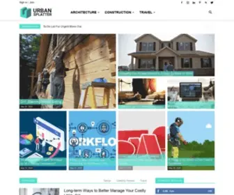 Urbansplatter.com(Celebrity Real Estate) Screenshot