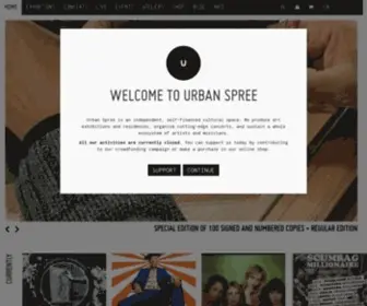 Urbanspree.com(Urban Spree) Screenshot