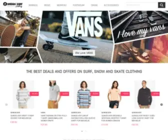 Urbansurfclothing.com(Cheap surf clothing) Screenshot