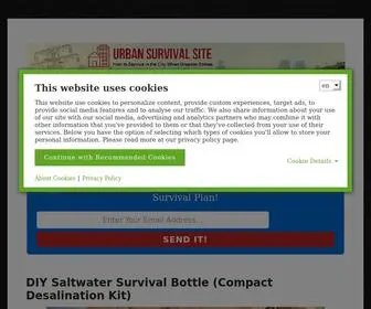 Urbansurvivalsite.com(Urban Survival Site) Screenshot