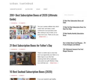 Urbantastebud.com(Urban Tastebud) Screenshot