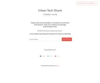 Urbantechshack.com(Urban Tech Shack) Screenshot