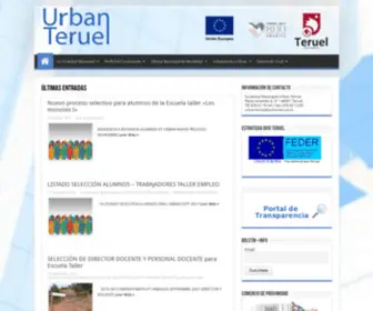 Urbanteruel.es(Sociedad Municipal Urban Teruel) Screenshot