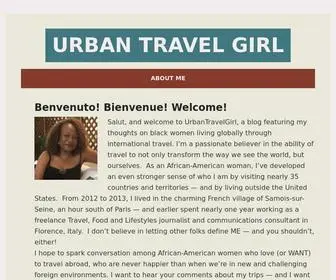 Urbantravelgirl.com(Thoughts on black women living globally through international travel) Screenshot