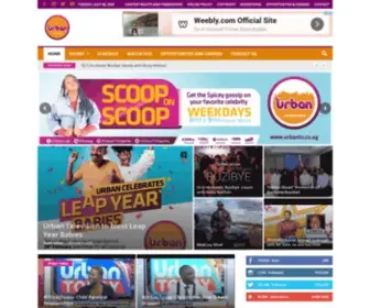 Urbantv.co.ug(Urban TV Uganda) Screenshot