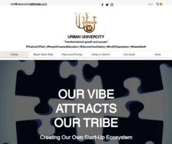 Urbanunivercity.com(Start-Up Incubator and Accelerator) Screenshot