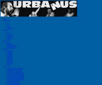 Urbanusfan.be(Welkom op Urbanus' website) Screenshot