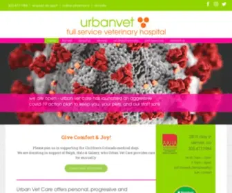 Urbanvetcare.com(Full Service Veterinary Hospital) Screenshot