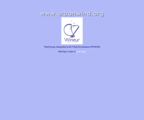 Urbanwind.net(All about Wineur Project) Screenshot