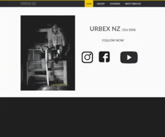 Urbex.co.nz(Urbex NZ) Screenshot