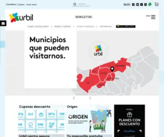 Urbil.es(Más de 35.000m2 de superficie con una completa oferta comercial en San Sebastián) Screenshot